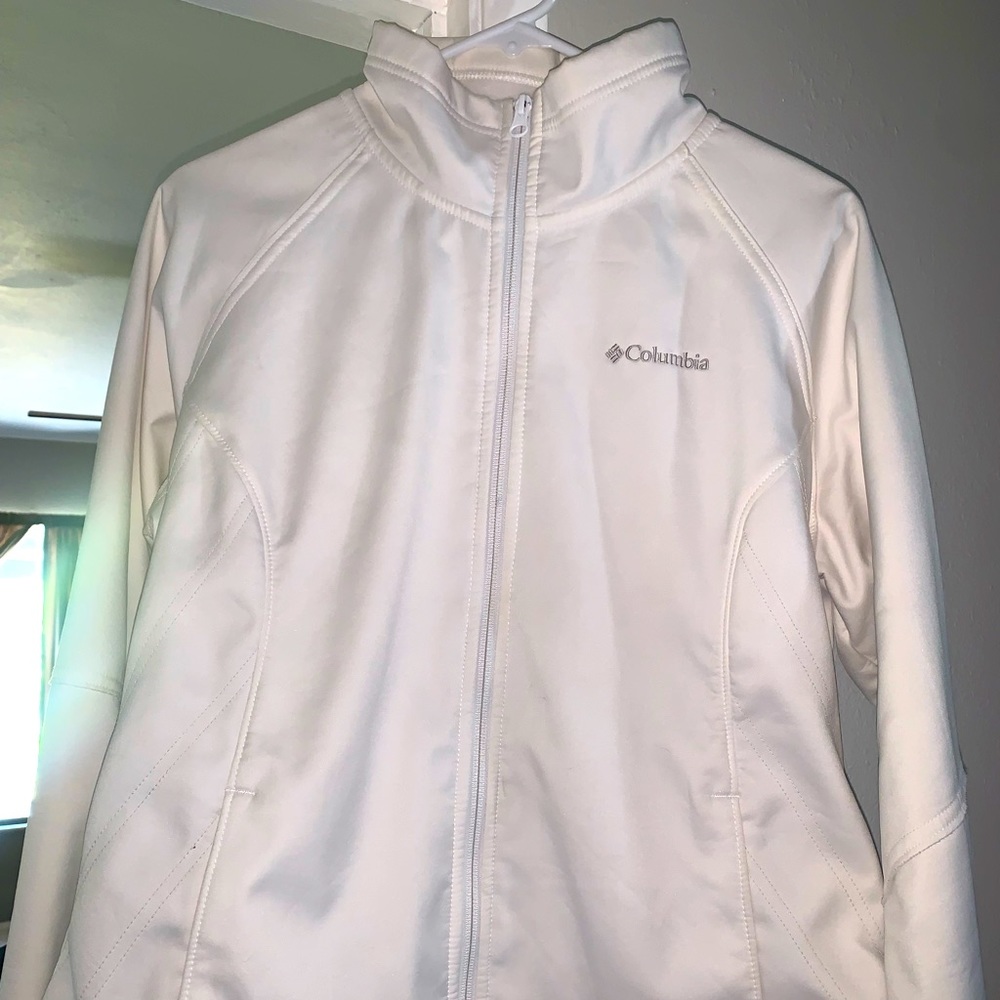White Columbia Sportswear Jacket